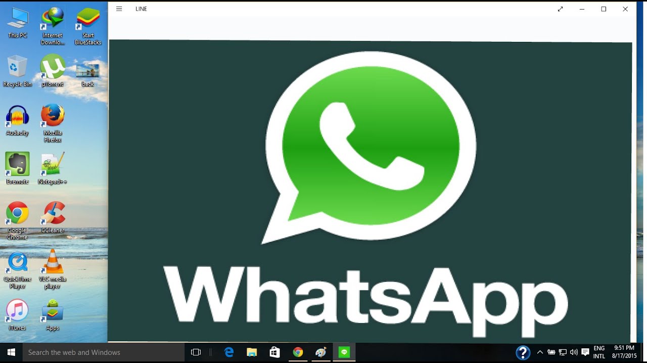 Whatsapp pc app download windows 10